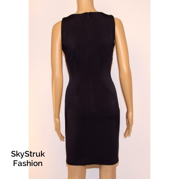 Black Dress w Gold Studs - Picture 4 of 4