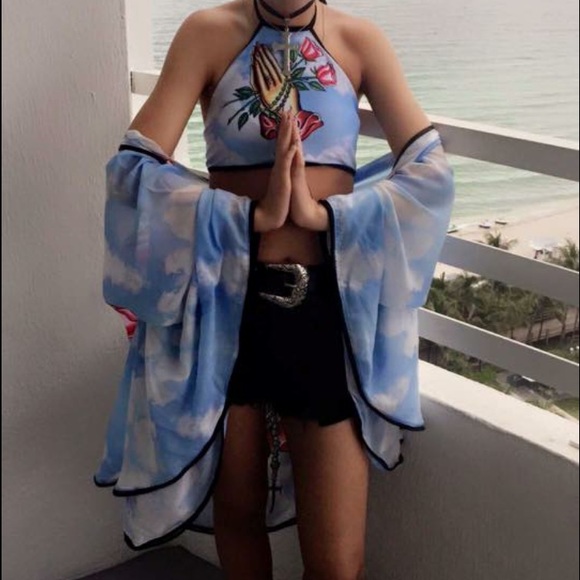 Dolls kill current mood swim set sz s