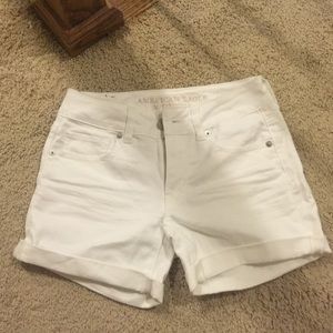 White Shorts