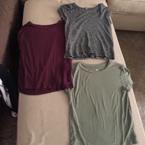 Crop t shirts