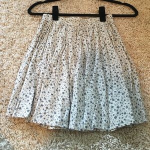 Brandy Melville Floral Skirt
