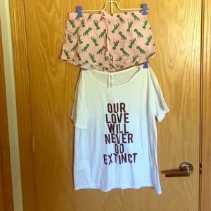 NWOT Never worn Forever 21 PJ set
