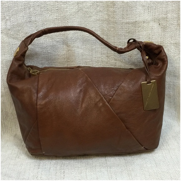 ⭐️MBMBJ Brown Patchwork Hobo