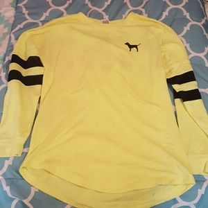 VS PINK varsity crewneck