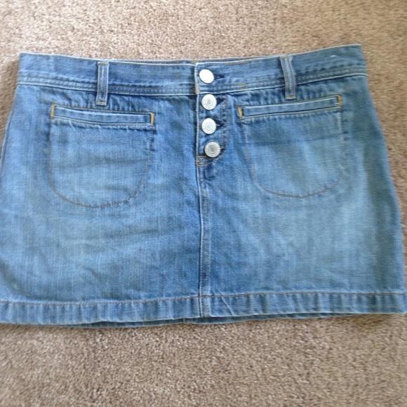 Old navy denim skirt