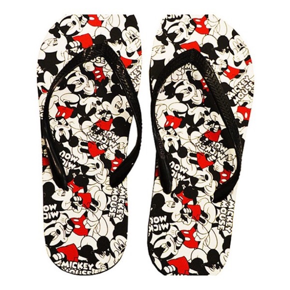 Mickey Mouse Flip Flops
