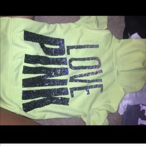 Vs PINK sequined hoodie
