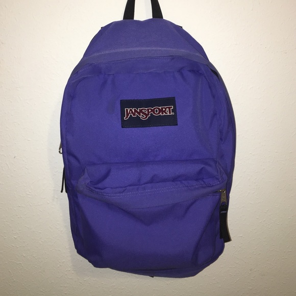 Purple JanSport Backpack