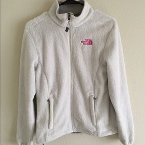 White Northface Jacket