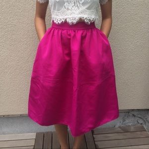 NWOT Express Midi Skirt