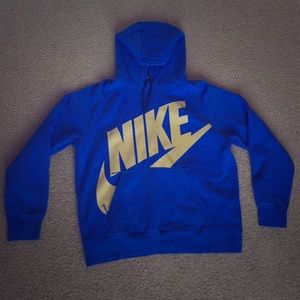 MENS Nike Logo Sweatshirt With Hood SZ. L