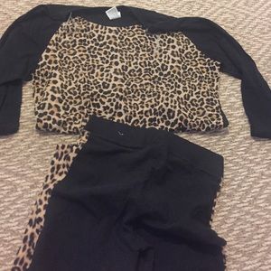 Leggings and matching shirt from PINK