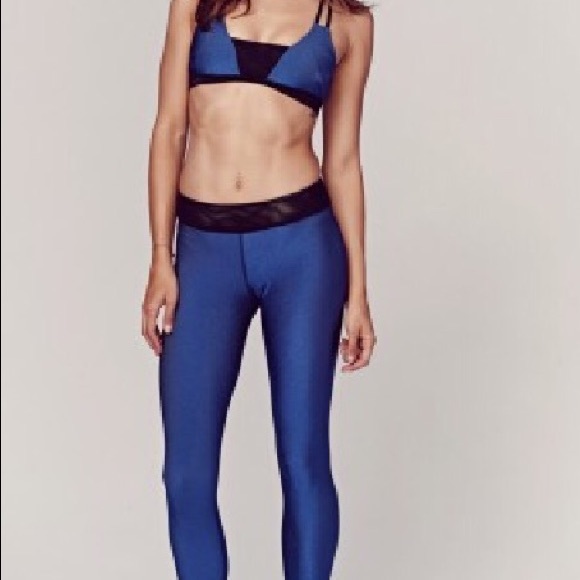 Planet Blue Blue Life Fit Leggings and Bralette - Picture 1 of 4