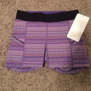 NWT Lululemon What The Sport Shorts size 6