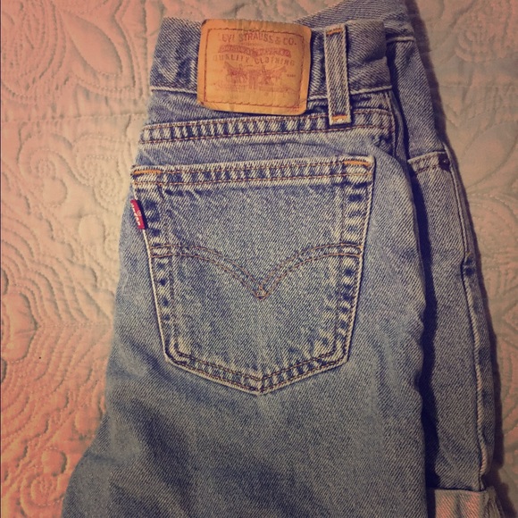 Vintage Levi High waisted shorts