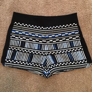J. Crew new geometric print shorts