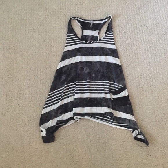 Black and white tank