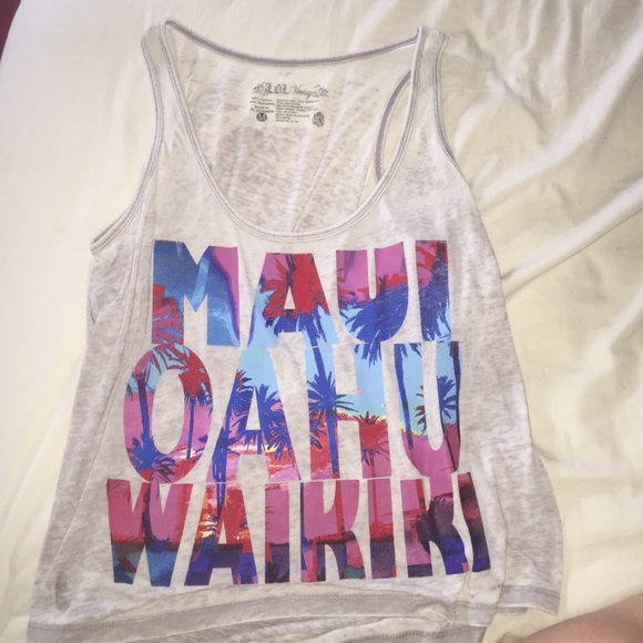 Grey tank top