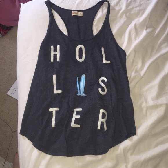Navy blue tank top