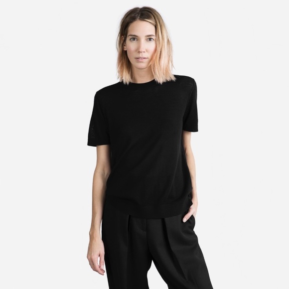 Everlane Sweaters - FINAL PRICE Everlane Short Sleeve Sweater Green