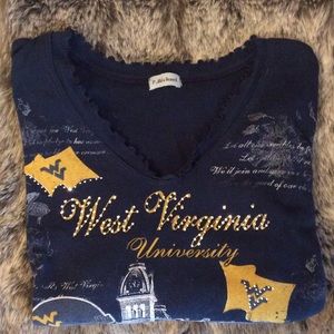 West Virgina University shirt