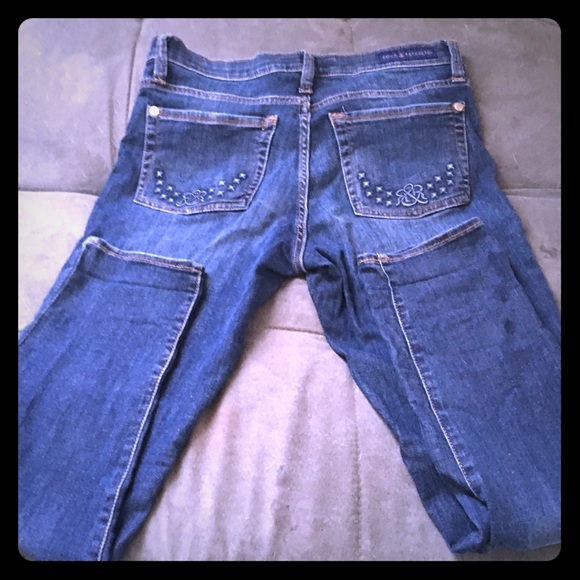 Rock and republic dark skinny jean Sz 14