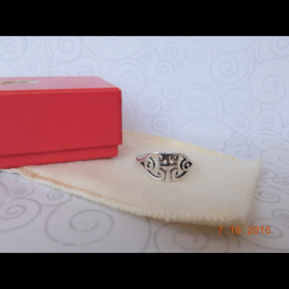 James Avery Scroll Cross Ring