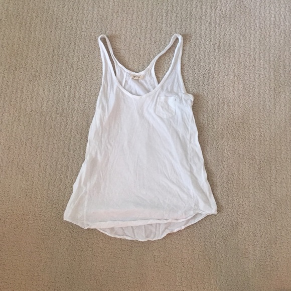 White tank top