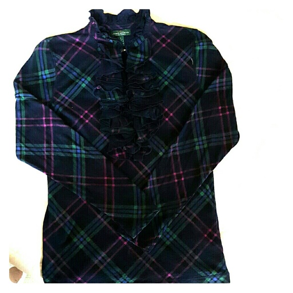 Long Sleeve Ruffled Shirt