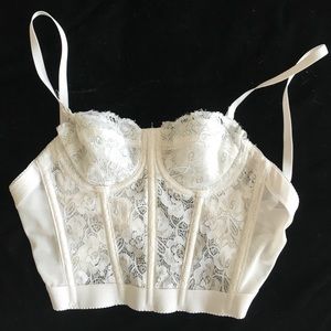 Purchased from Nasty Gal - White Cream Bralette XS