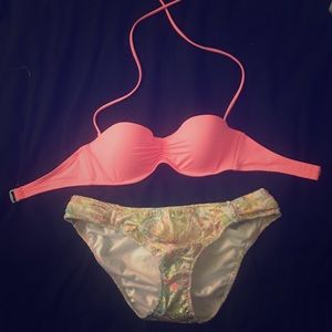Beautiful and Fun Victoria's Secret Coral Bikini