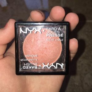 NYX baked blush + illuminator + bronzer