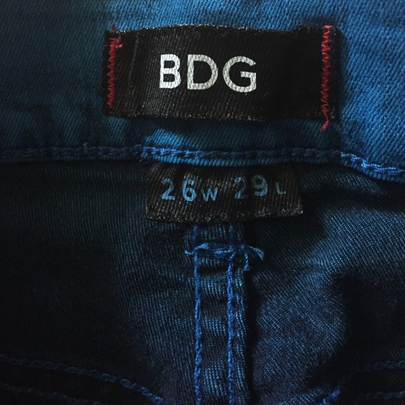 Blue Jean High Waisted Jeans. - Picture 3 of 3