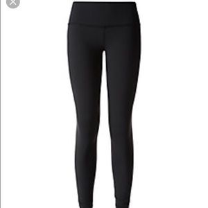 Black Lululemon pants