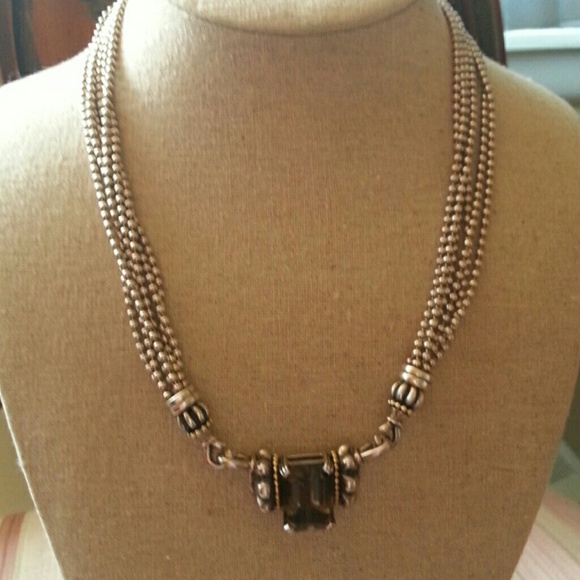 LAGOS CAVIAR Jewelry - LAGOS CAVIAR NECKLACE STERLING AND 18KT