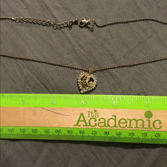 Heart "Love" necklace