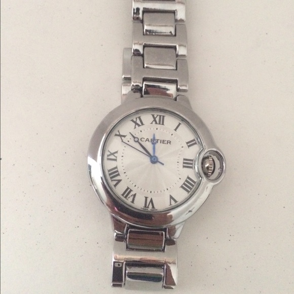 Cartier Le Ballon Bleu stainless steel watch