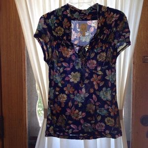 Gorgeous Anthropologie Floral Top