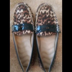 Leopard Print Cushion Walk Flats by Avon