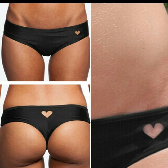 Heart Cut Out Thong/Bikini