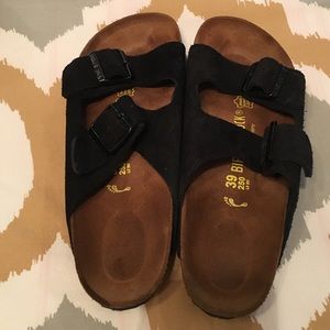 Black Birkenstocks