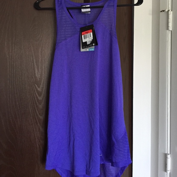 Purple Nike workout tank