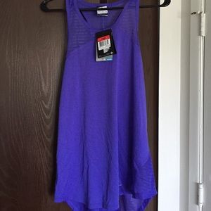 Purple Nike workout tank