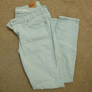 Aeropostale Bethany Mota Mint skinnies