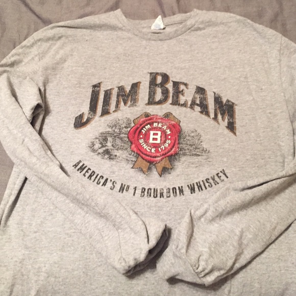 Girls Devils cut Jim beam shirt and beam long slv - Picture 2 of 2
