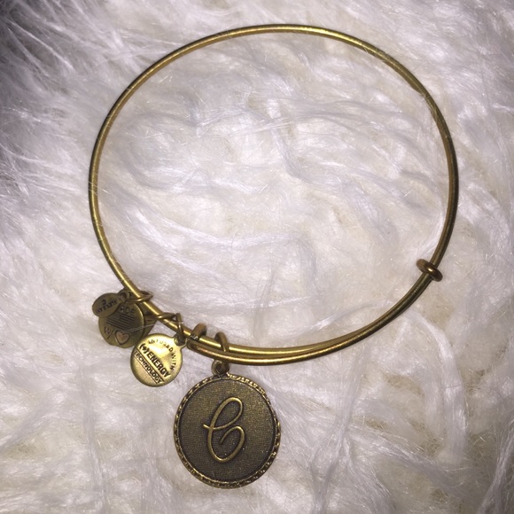 Alex and Ani original style "C" initial
