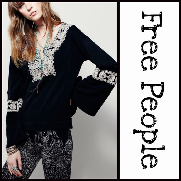 FREE PEOPLE TUNIC PULLOVER - Picture 4 of 4