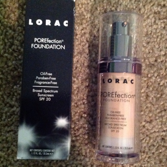 Lorac porefection liquid foundation swatched