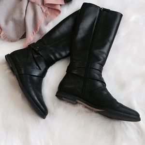 Cole Haan Black Petra Belt Boot