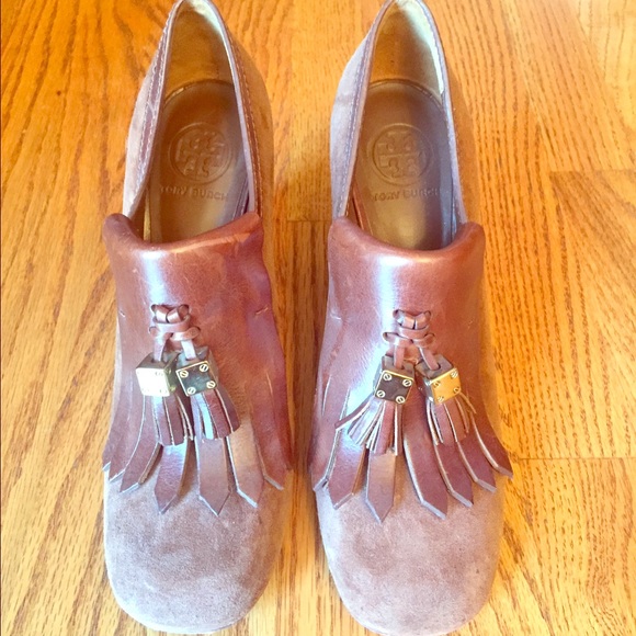 Tory Burch Tassel Heels/Booties